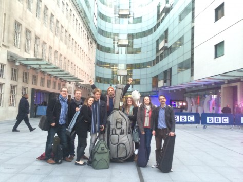 Outside the BBC